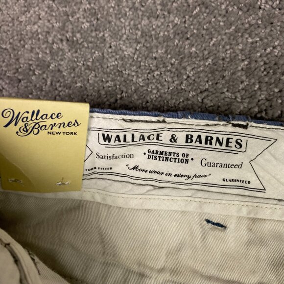 Wallace & Barnes Officer's Chino Pants Men's 35 x 32 Fit 36x30 Blue Field Cotton - Picture 7 of 16